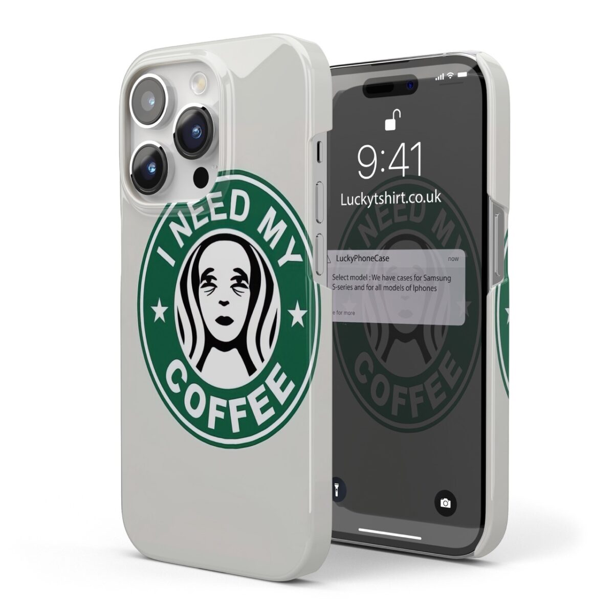 Starbucks Funny Logo Coffee Phone Case