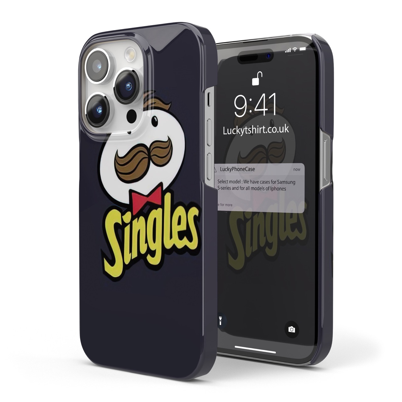 Singles Pringels Funny Logo Phone Case