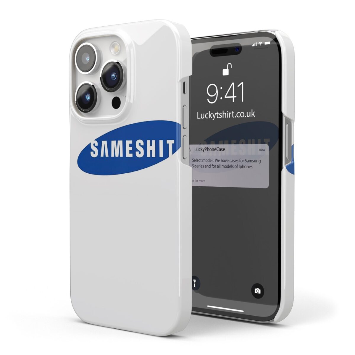 Sameshit Samsung Funny logo Phone Case