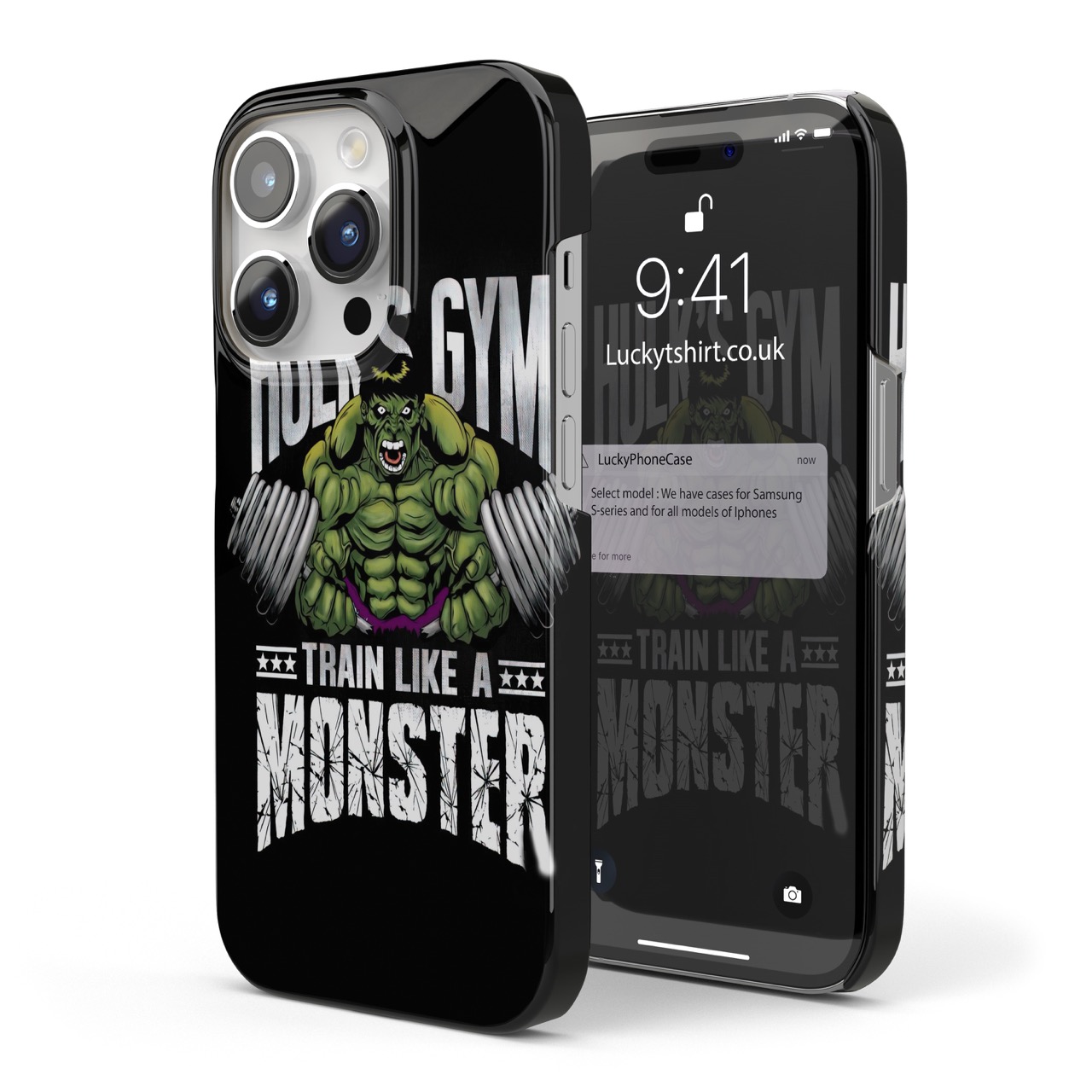 Hulk Gym Monster Train Phone Case