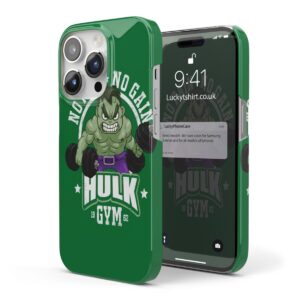 No Pain No Gain Hulk GYM Phone Case