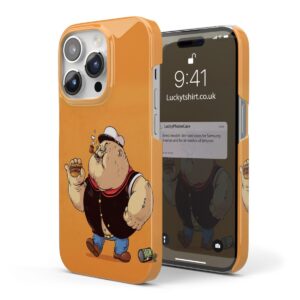Popeye Funny Gym Spinache Phone Case