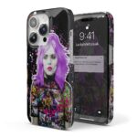 Pink Psycho Beauty Women Phone Case