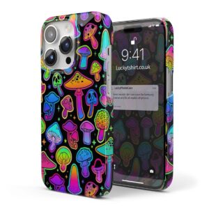 Mushrooms UFO Feedom LSD Chill Pill Phone Case
