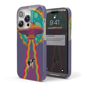 Psychodelic Mushrooms UFO Feedom Phone Case