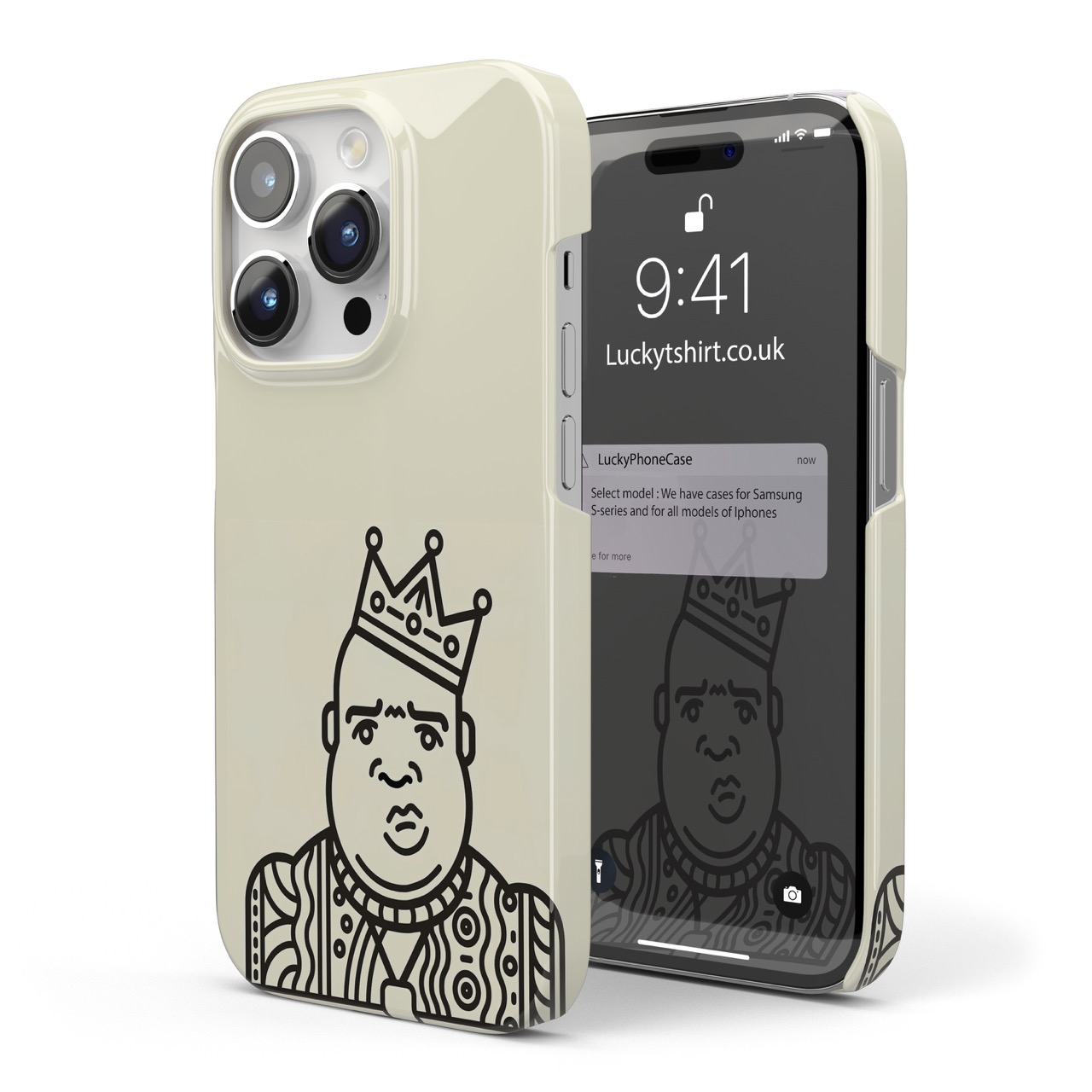King Biggie Gangsta Phone Case