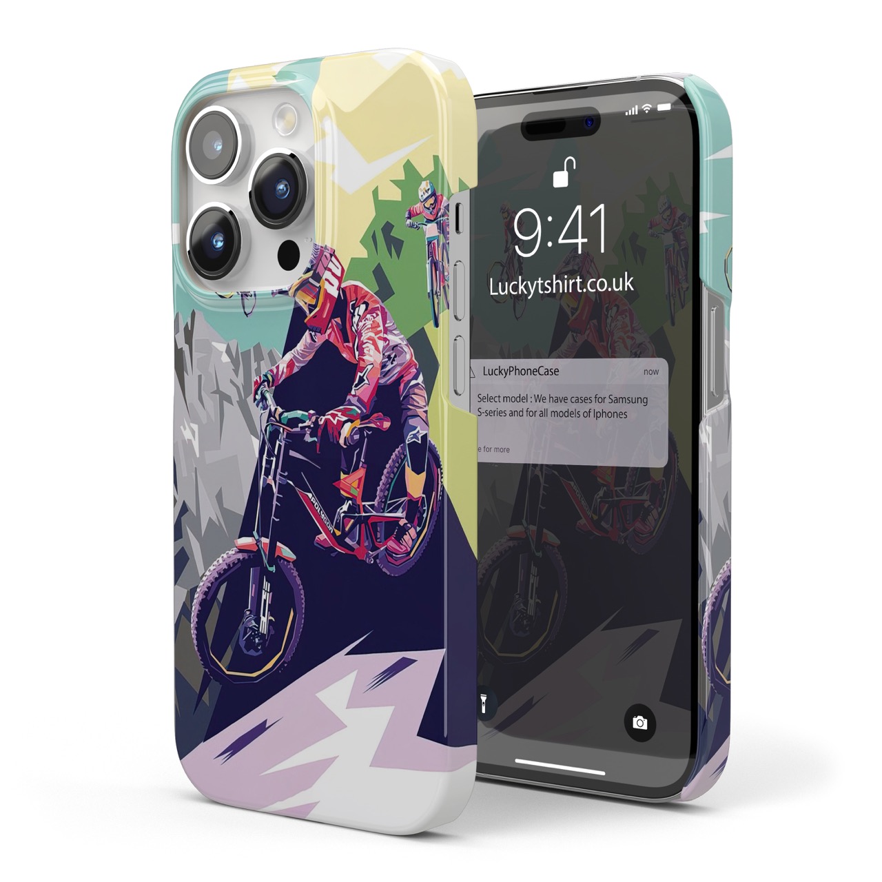 Mtb Bike Downhill Cycling Phone Case