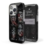 Skull Skeleton Zombie Kiss Rock Phone Case