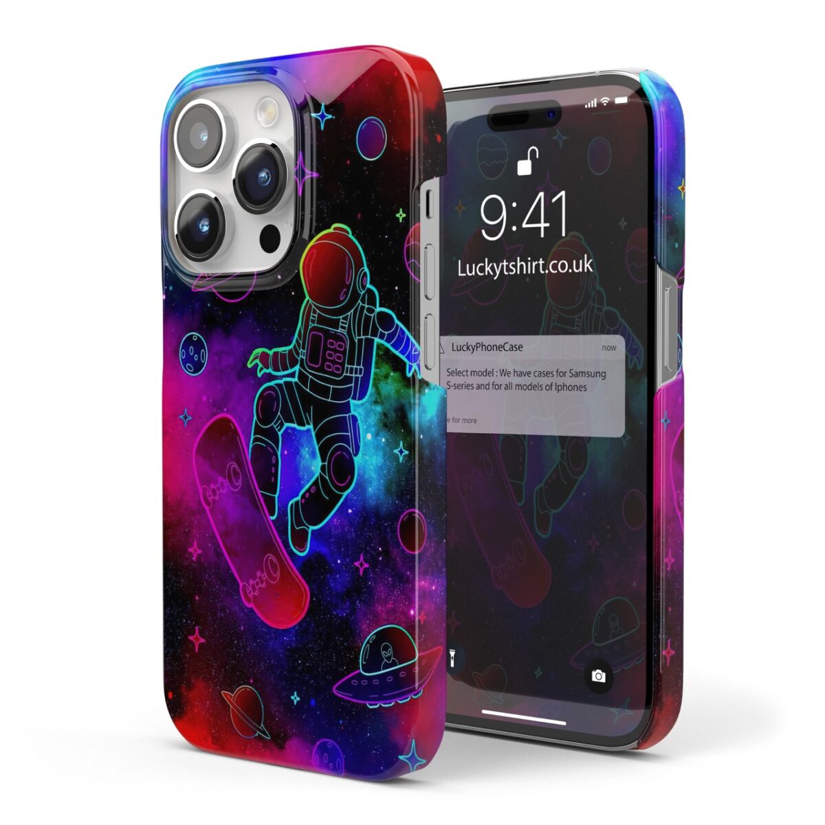 Skatebaord Cosmos Phone Case
