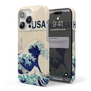 Hokusai - The Greate Wave of f Kanagawa - Art Phone Case