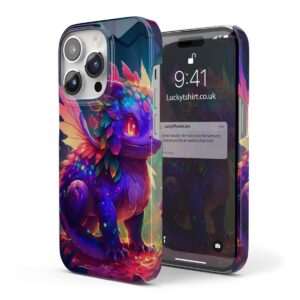 Pink Dragon Fantasy Phone Case