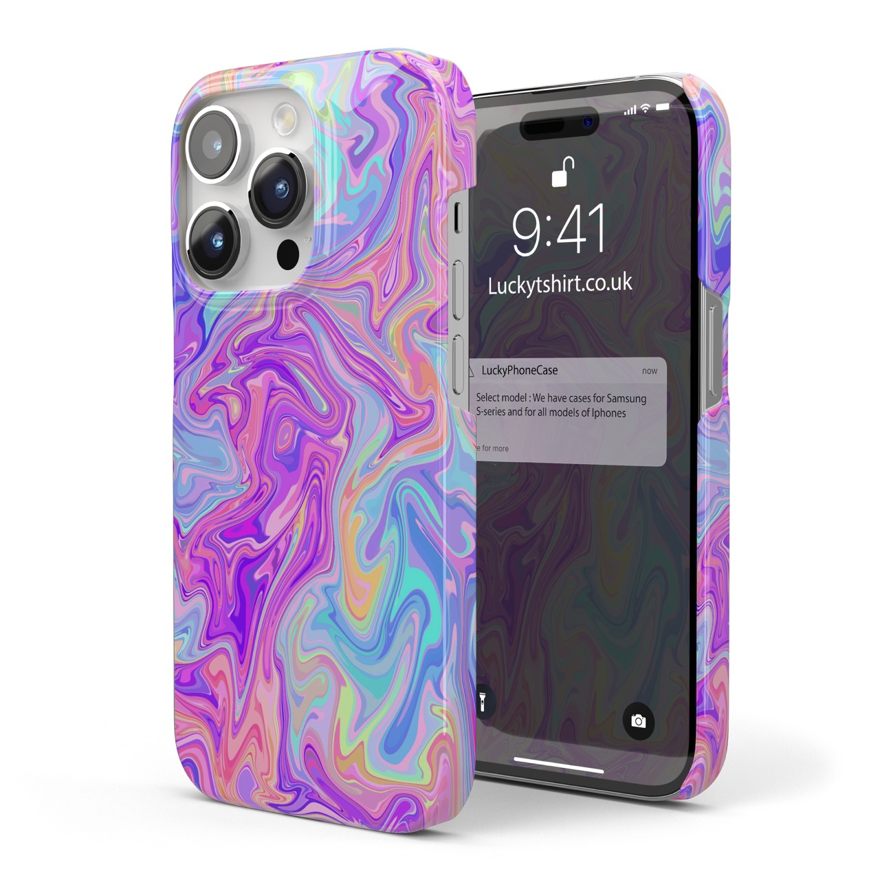 Premium Marble Pink Phone Case