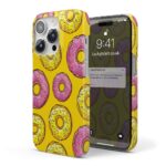 Love Donuts PInk Cartoon Phone Case