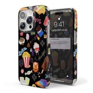 Fast Food Love Pizza Burger Phone Case