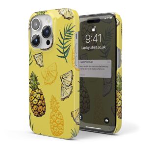 Pineapple Fruit Summer Yellow Phone Case