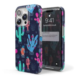 Cowboy Desert Cactus Phone Case
