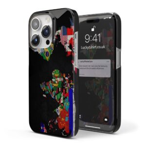 World Map Phone Case