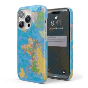 World Map Phone Case