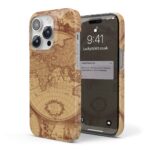 World Map Vintage Phone Case