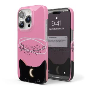 Colorful Witch Cat Phone Case