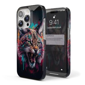 Colorful Witch Cat Phone Case