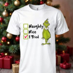 Grinch  TShirt Christmas Santa  Xmas