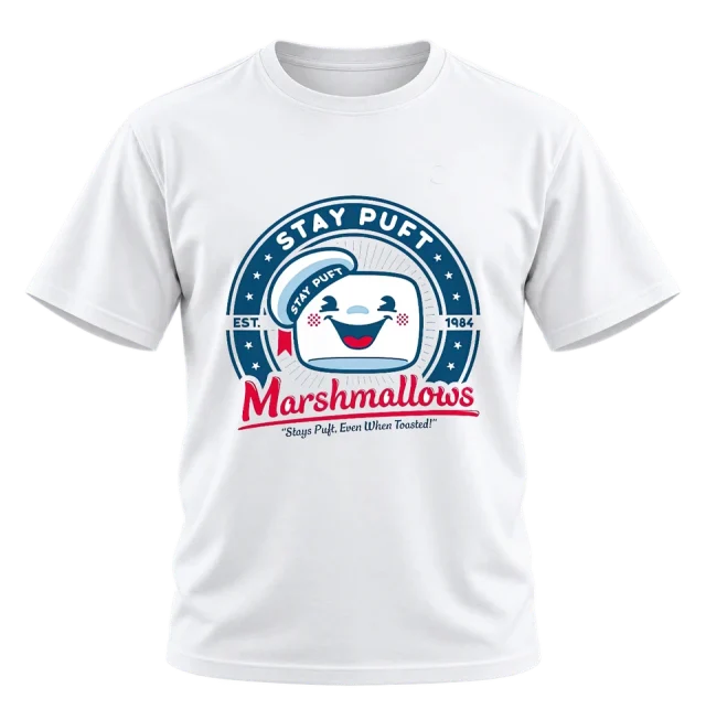 Stay Puft Marshmallows Retro Graphic T-Shirt