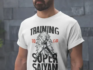 Training to Go Super Saiyan Gym T-Shirt — alternate view