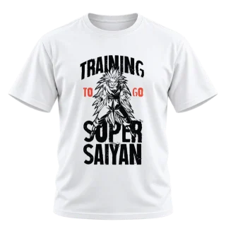 Training to Go Super Saiyan Gym T-Shirt