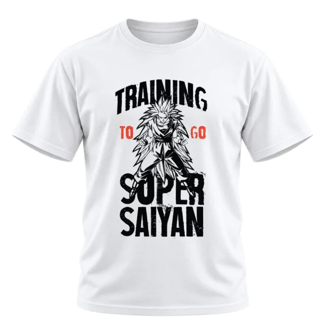 Training to Go Super Saiyan Gym T-Shirt