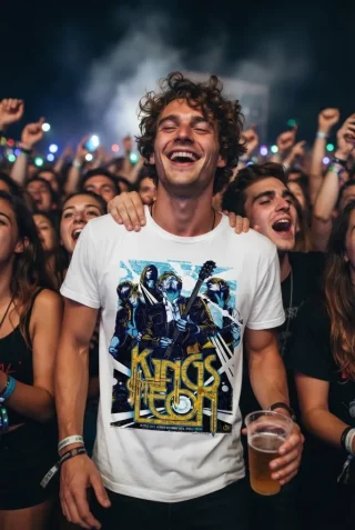 Kings of Leon Concert Graphic T-Shirt — alternate view