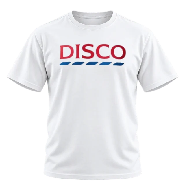 Disco Retro Slogan T-Shirt