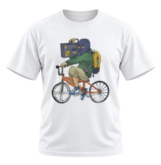 Funny BMX Cycling Graphic T-Shirt