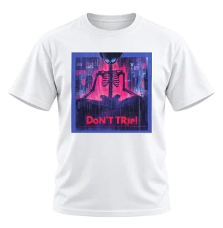 Don’t Trip Alien Skeleton Graphic T-Shirt