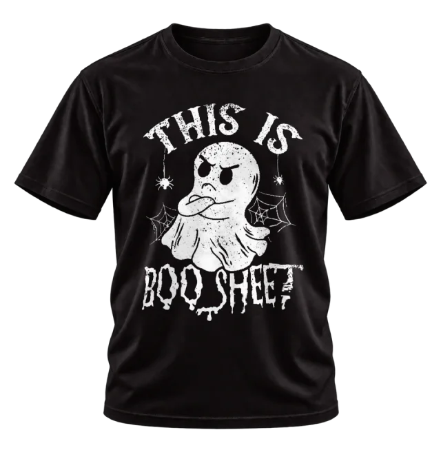 This Is Boo Sheet Ghost Halloween T-Shirt