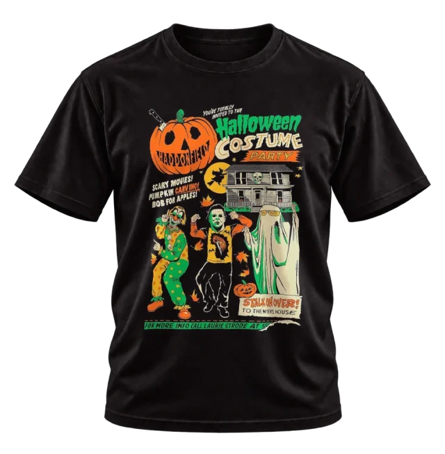 Halloween Costume Party Retro T-Shirt