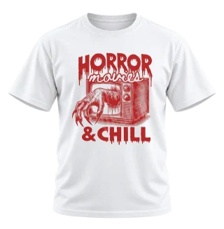 Horror Movies & Chill Halloween T-Shirt